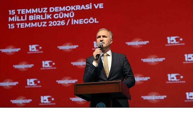 “15 Temmuz Ruhunu İnegöl Meydanında Yaşatmaya Devam Edeceğiz