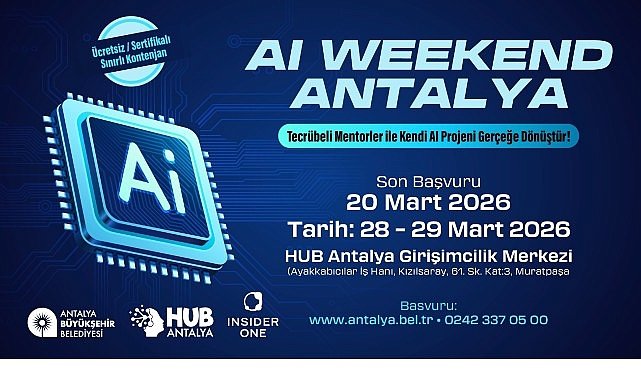 Antalya'da yapay zeka devrimi
