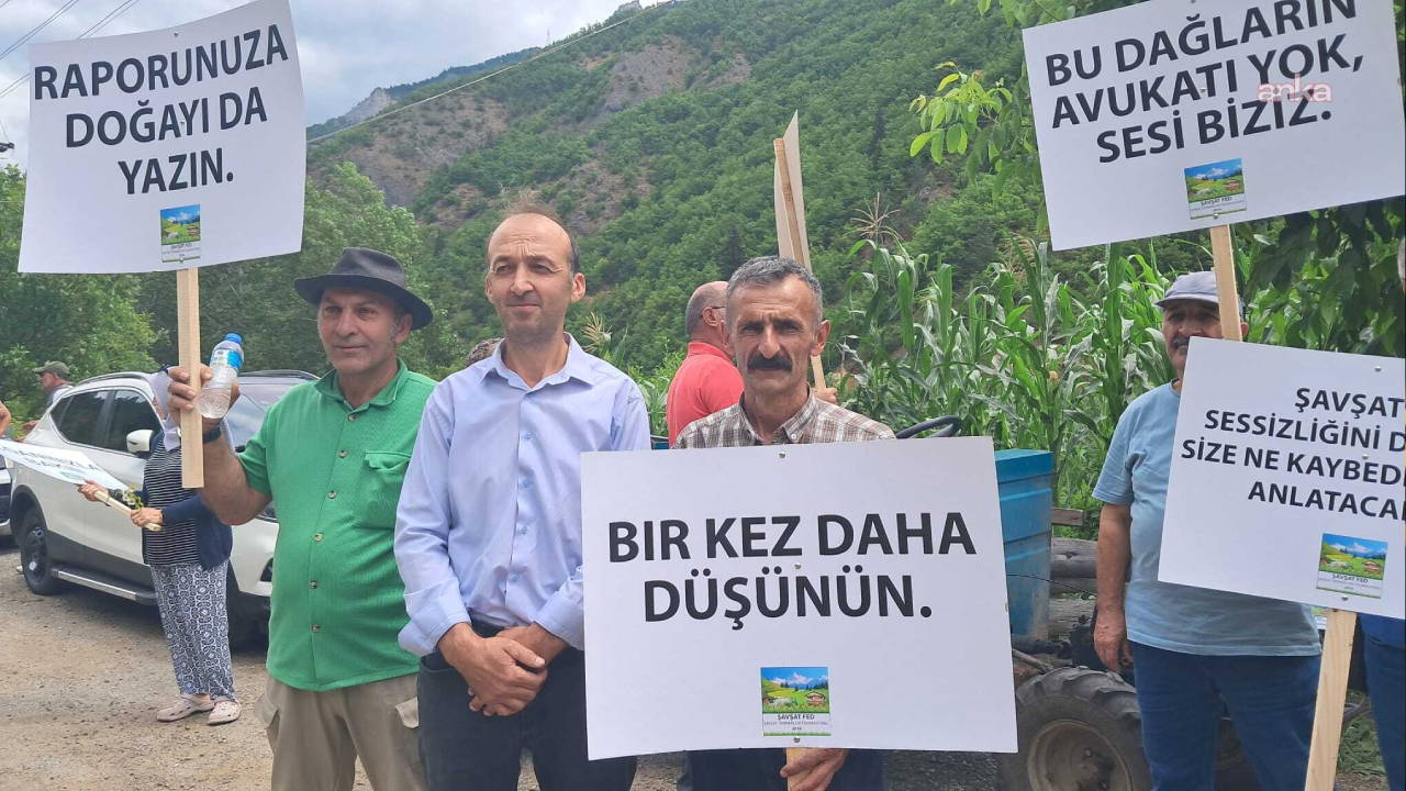 Artvin’de 10 köyü etkileyecek maden projesine tepki: 'Bu proje havamızı, suyumuzu ve toprağımızı kirletecek'
