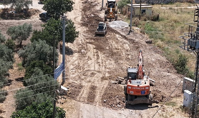 Başkan Çerçioğlu'nun Öncülüğünde Aydın'ın Dört Bir Yanında Ulaşım Yatırımları Sürüyor