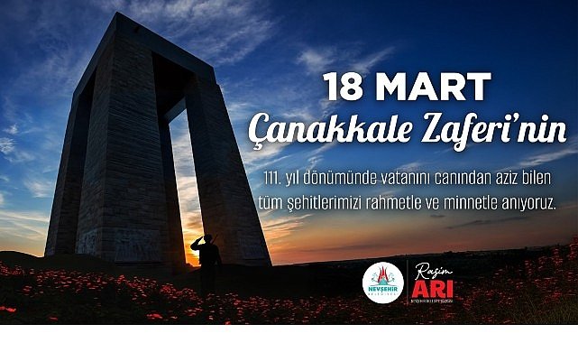 Başkan Rasim Arı'dan 18 Mart Şehitlerini Anma Mesajı