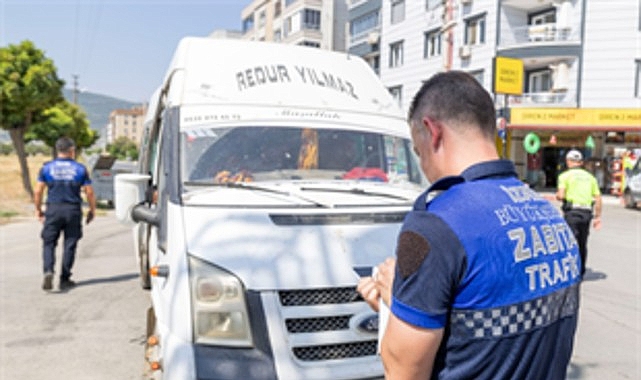 Büyükşehir'den tarım işçisi servislerine sıkı denetim