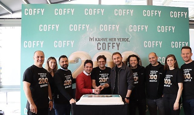 Coffy, 200'üncü mağazasını Ankara Yüksek Hızlı Tren Garı'nda açtı