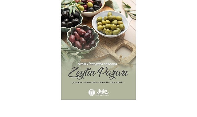 Didim Belediye Başkanı Hatice Gençay: “Zeytin Üreticilerimiz İçin Yeni Bir Satış Alanı Oluşturuyoruz