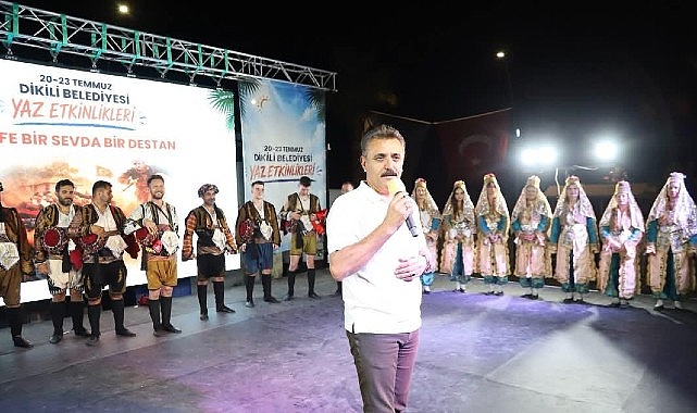 Dikili'de yaz etkinlikleri büyük bir coşkuyla sona erdi