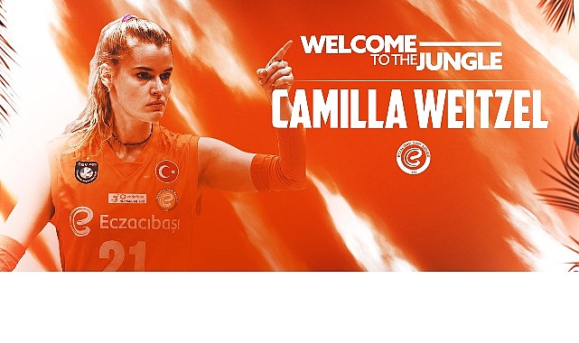 Eczacıbaşı’na Alman Duvarı: Camilla Weitzel Turuncu-Beyaz Formayı Giydi!