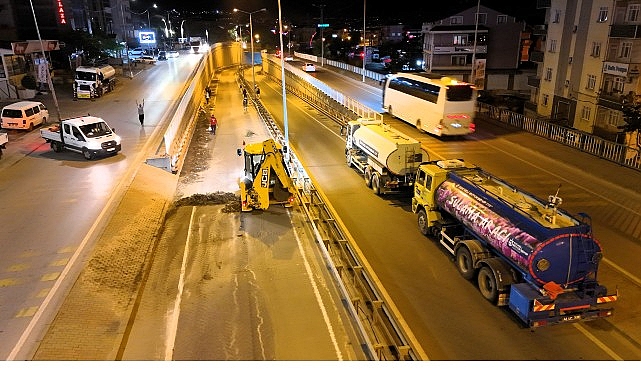 Eskihisar Alt Geçidi yenilendi, sürüş konforu arttı
