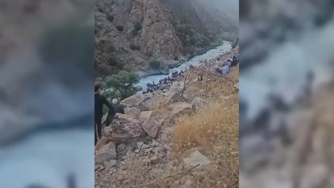 Habur Çayı'nda kaybolan kişi için kurtarma çalışması başlatıldı
