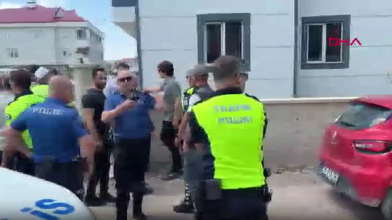 Hacze gelen icra görevlilerini engelleyen işçilere polis müdahalesi: 5 gözaltı