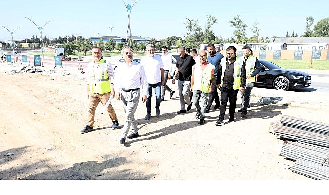 Hayri Baraçlı, Gebze'deki stratejik projeleri yerinde inceledi