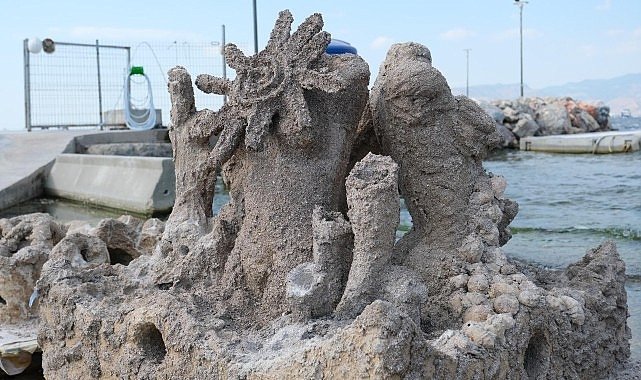 İzmir'de atık midye kabukları yapay resiflere dönüşecek