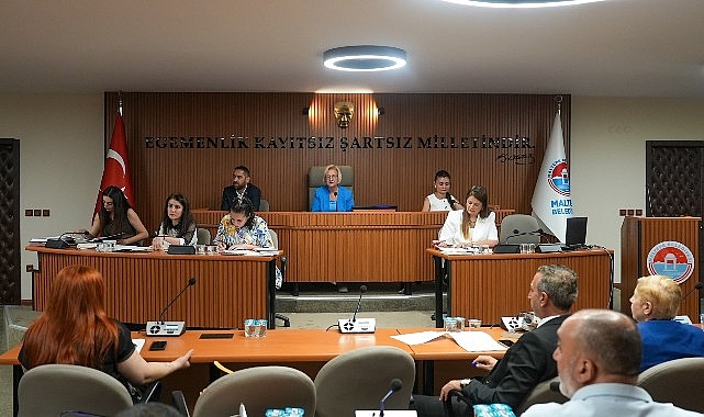 Maltepe Belediye Meclisi'nin temmuz ayı toplantıları sona erdi
