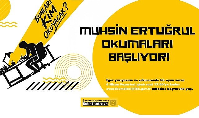 Muhsin Ertuğrul Okumaları Başlıyor!