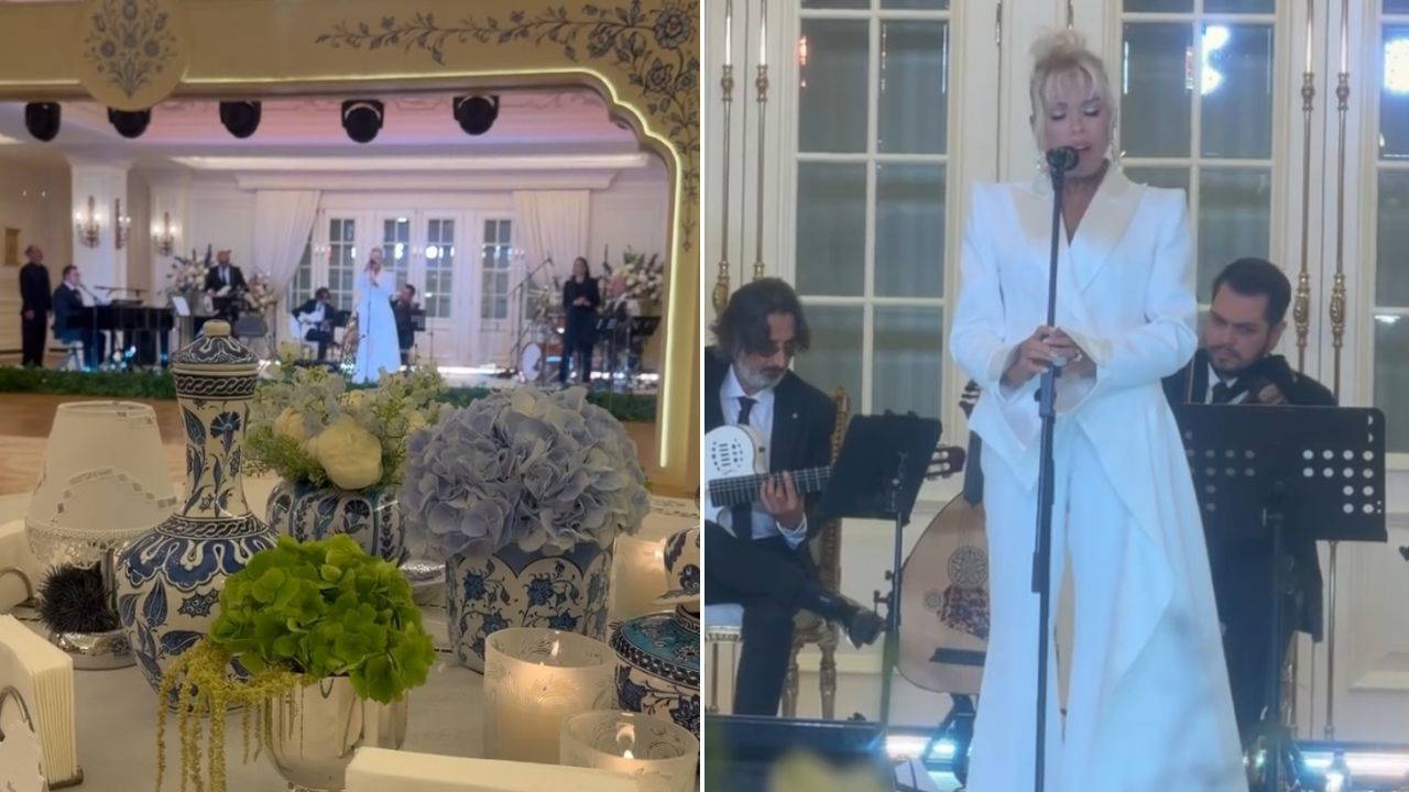 NATO Zirvesi'nde Ajda Pekkan sürprizi: First Lady'lerin özel yemeğinde sahne aldı