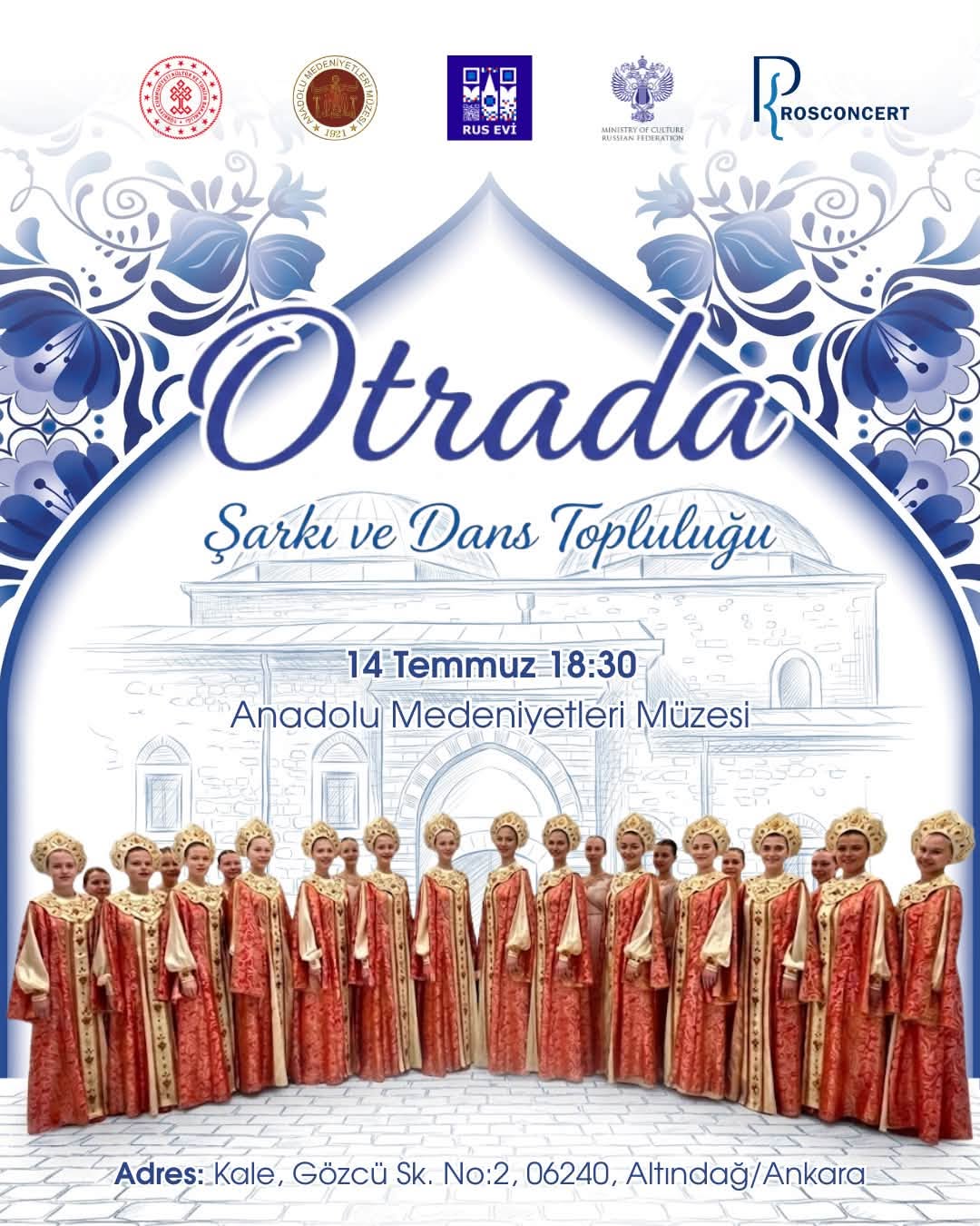 Rus ezgileri Ankara'da yankılanacak: Tarihi müzede konser
