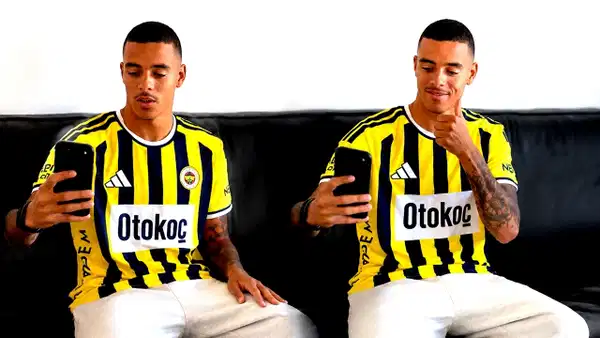 Sarı lacivertli formayı giydi: Mason Greenwood'dan Fenerbahçe taraftarına mesaj