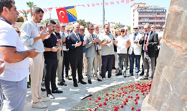 Srebrenitsa Soykırımı kurbanları, Menemen'de anıldı